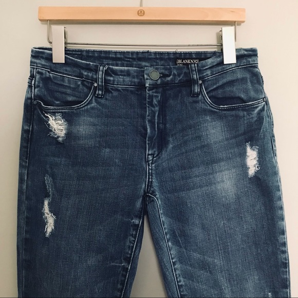 • PRICE FIRM ‼️  BLANK NYC | 29 | Distressed | Step-hem - Picture 3 of 12